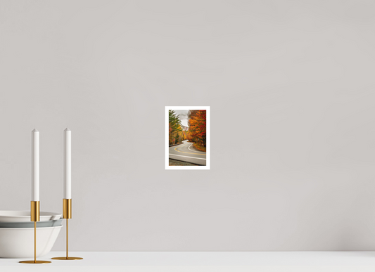 4 x 6″, Matte Prints for shopfy Fall 2024 Kancamagus Highway III Lincoln, New Hampshire – Travel Photography
