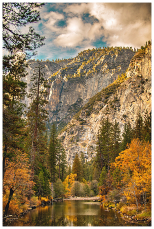 Main image Layers of Yosemite – Reflections in the Water Fine Art Print | National Park Nature Photography Wall Art