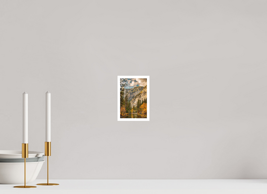4 x 6″, Matte Prints for shopfy Layers of Yosemite – Reflections in the Water Fine Art Print | National Park Nature Photography Wall Art