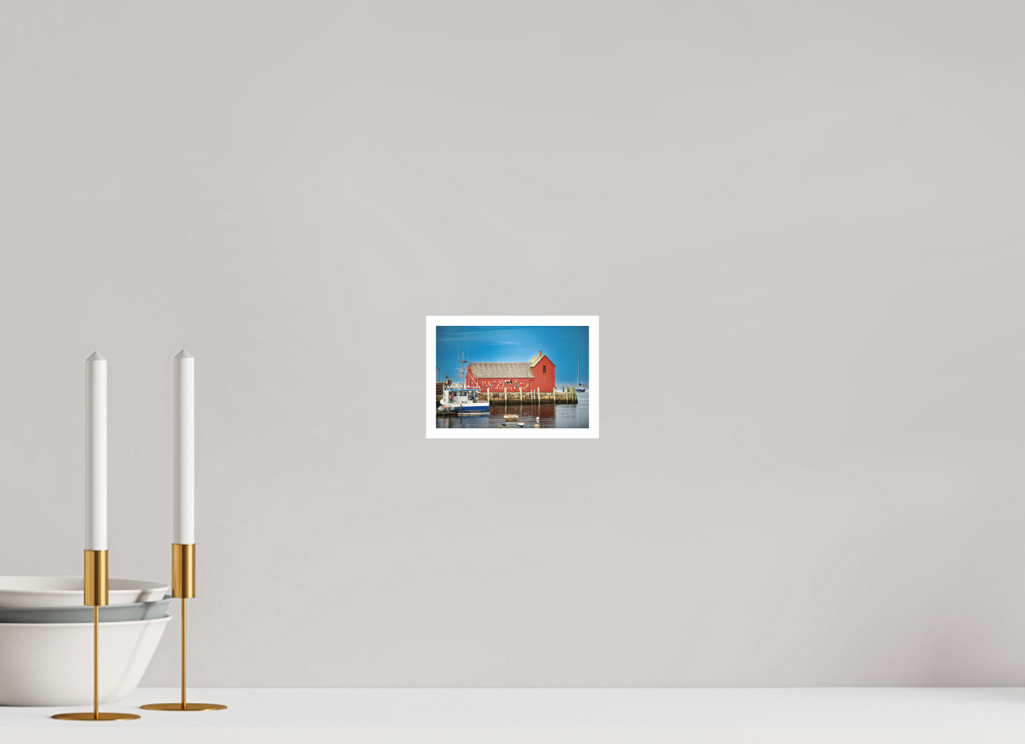 6 x 4″, Matte Prints for shopfy Motif #1 Rockport MA – Daytime Fine Art Print | New England Coastal Landmark Photography Wall Art