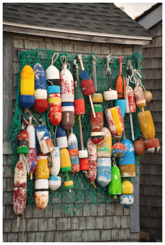 Main image Bearskin Neck Buoys | Rockport Massachusetts Coastal Photography Fine Art