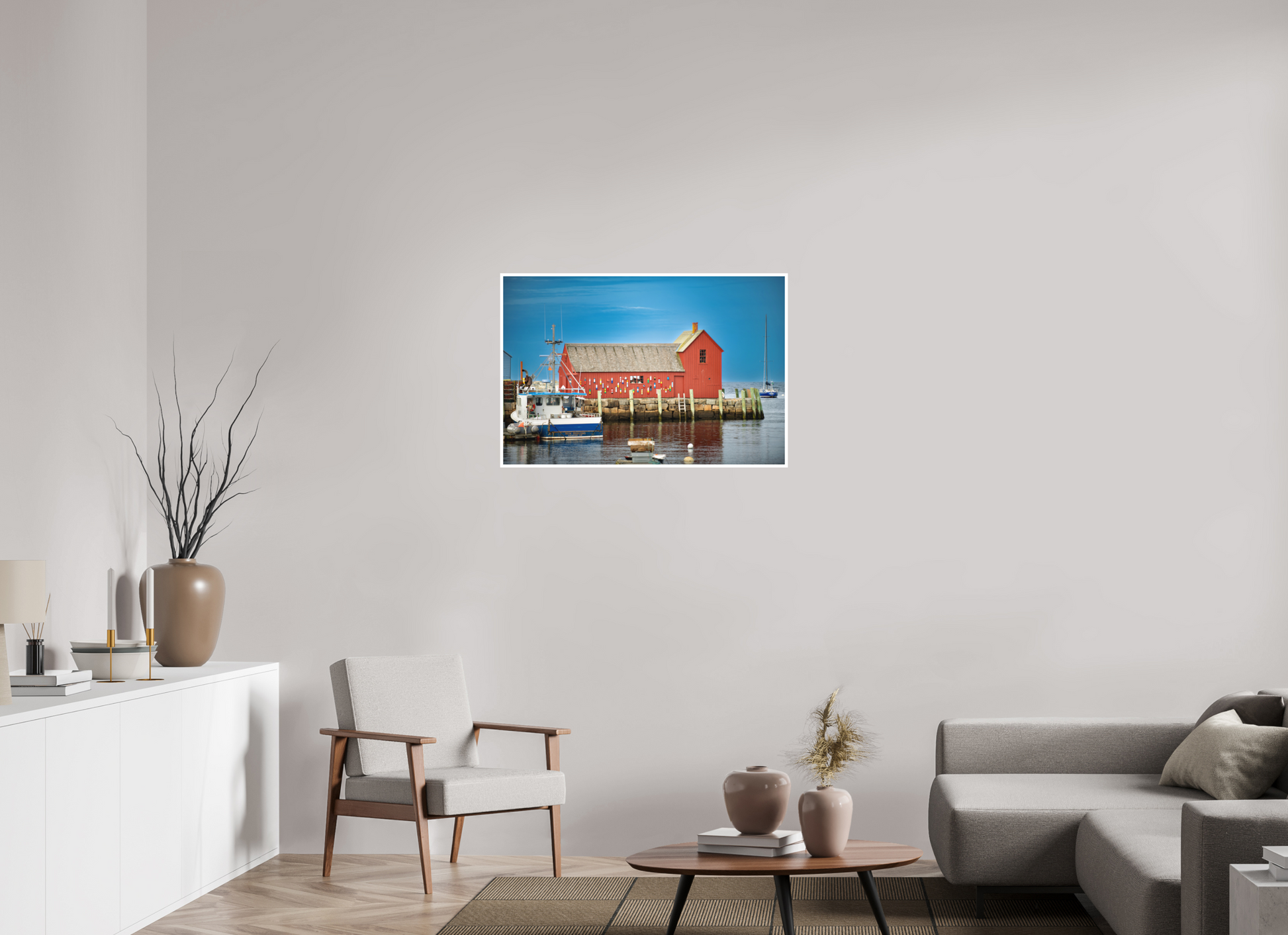 36 x 24″, Matte Prints for shopfy Motif #1 Rockport MA – Daytime Fine Art Print | New England Coastal Landmark Photography Wall Art