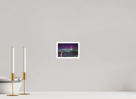 6 x 4″, Matte Prints for shopfy May 2024 Northern Lights over Rockport, Massachusetts – Astrophotography