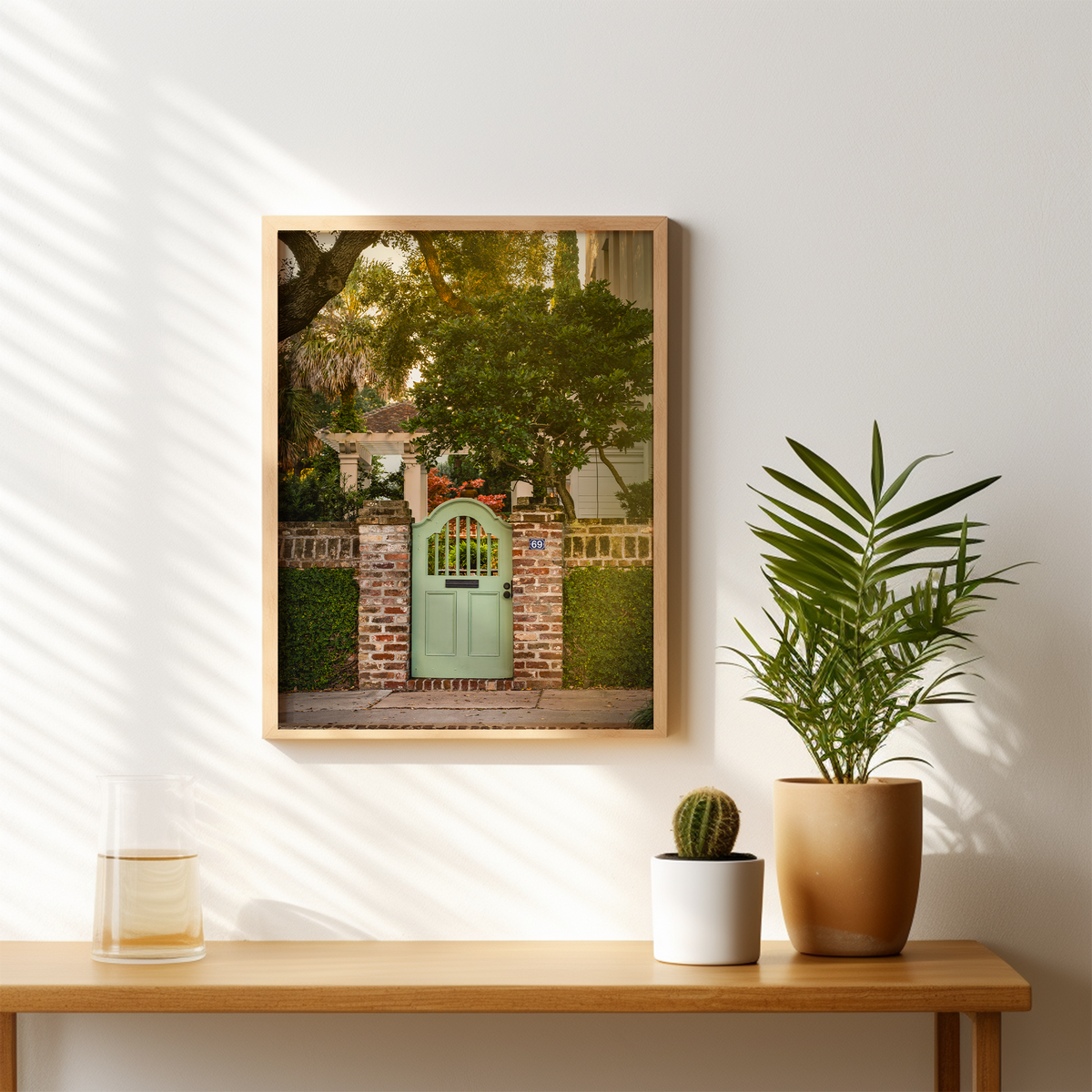 Sage Green Door | SOUTH CAROLINA - Landscape Fine Art Photography Print